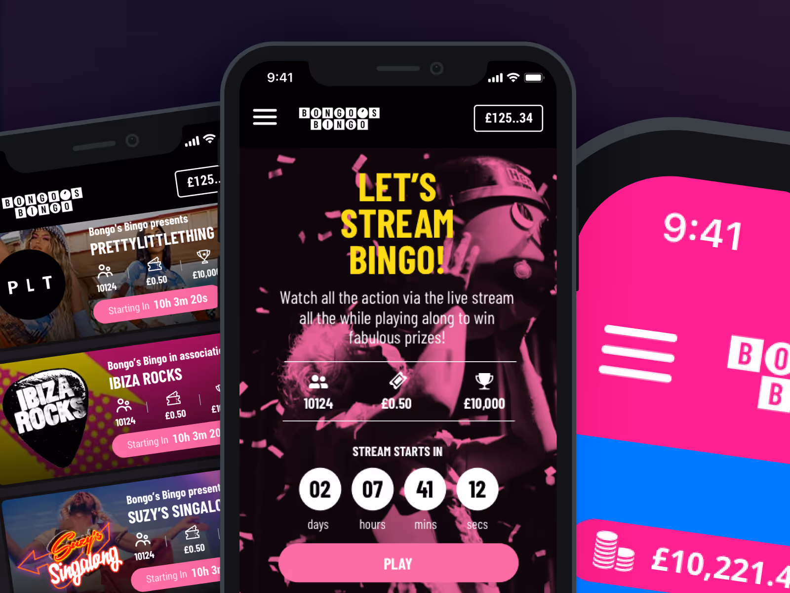 Bongo's Bingo App