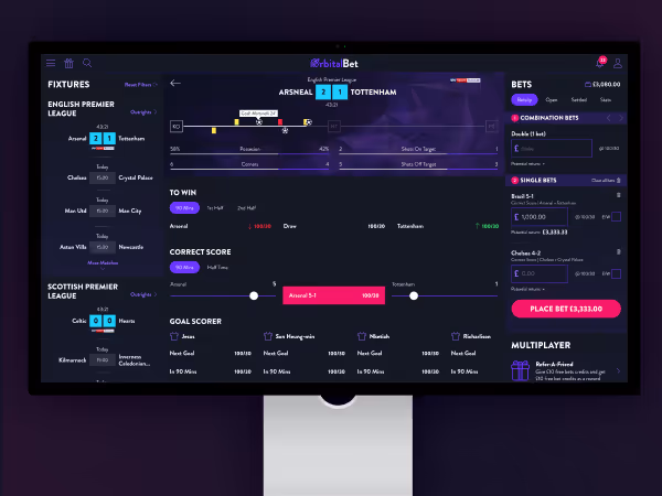 Orbital Bet Sportsbook website