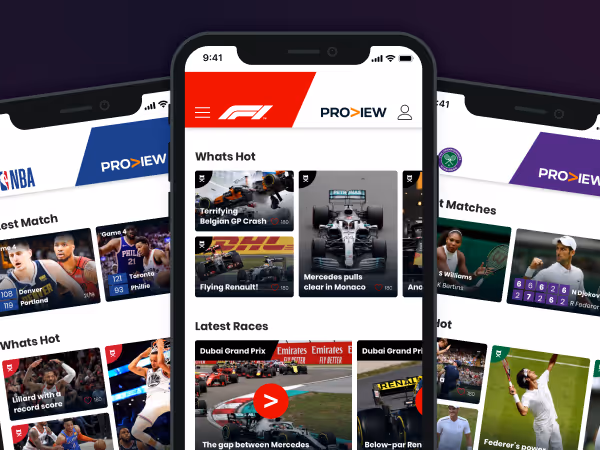 Proview sport highlights app